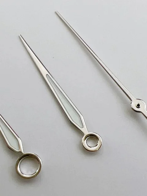 Tandorio Polished Watch Hands green luminous watch needle suitable for Japanese NH35/364R/