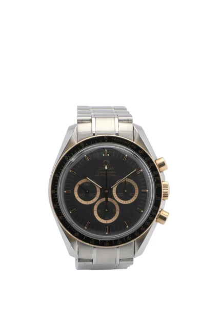 OMEGA OMEGA, REF. 3366.51.00, APOLLO 15, 35TH ANNIVERSARY, STEEL AND GOLD kol saati