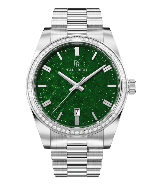 Paul Rich Legacy PR179G - Aventurine Silver Green kol saati