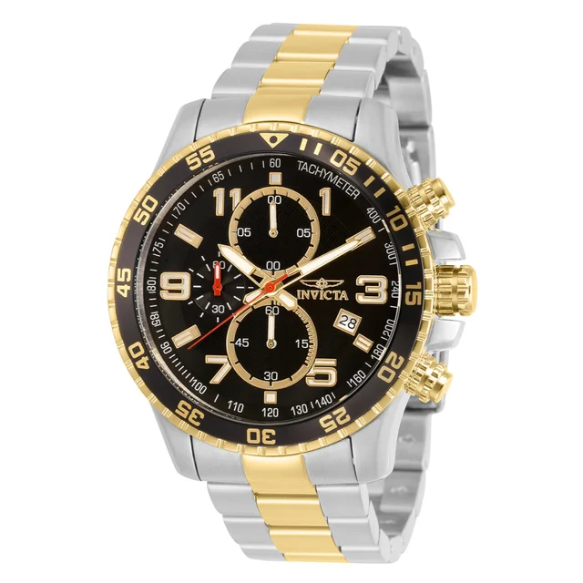 Invicta Specialty Fortitude Watch - 45mm. Steel. Gold (14876) kol saati