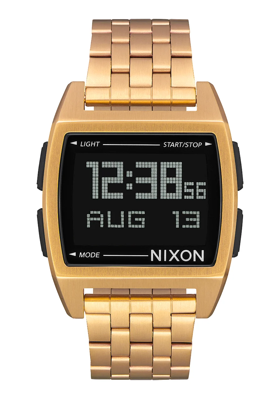 Nixon US Base - All Gold A1107-502-00 kol saati