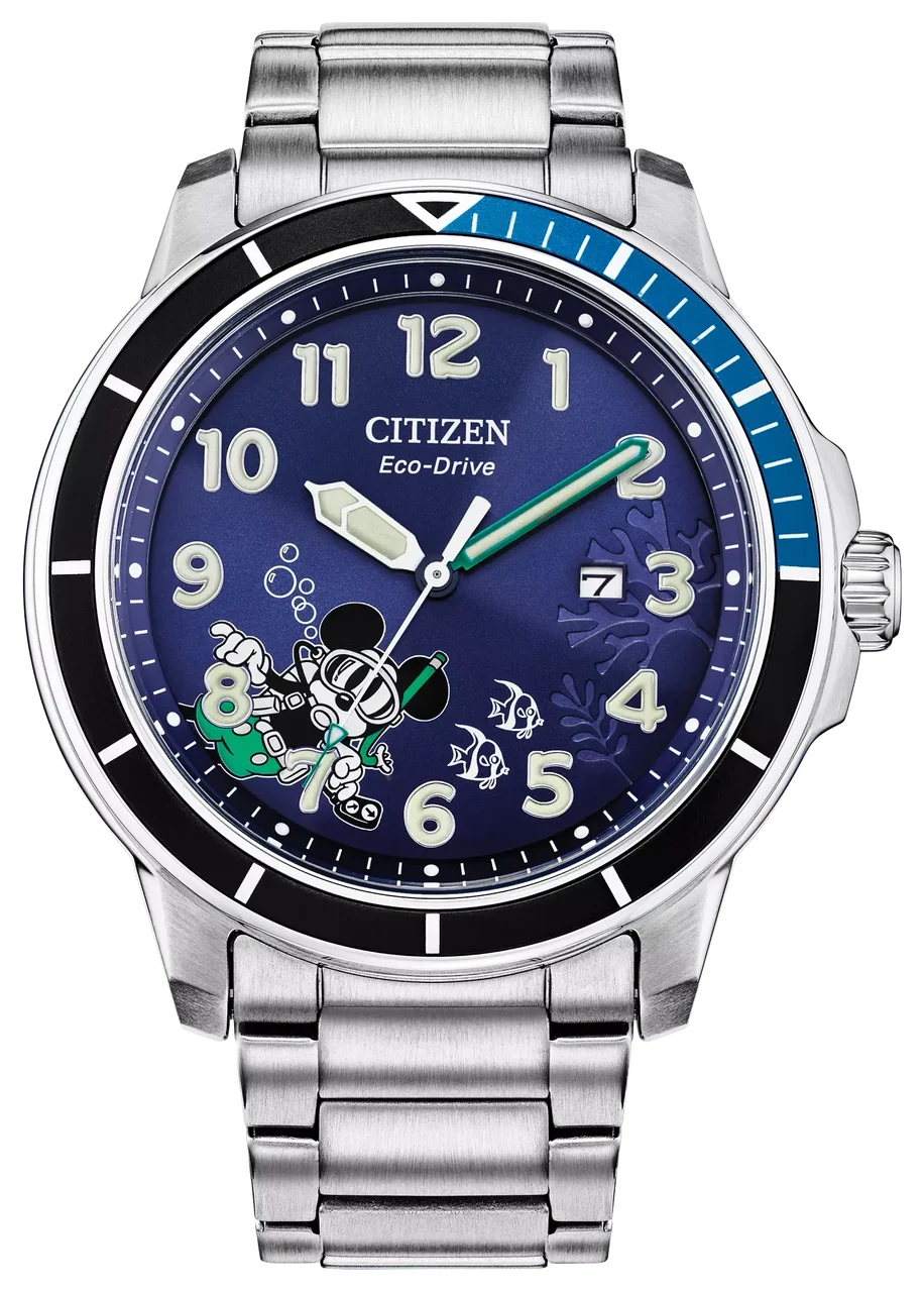 Citizen Mickey Water Sport AW1529-81W 46 mm kol saati
