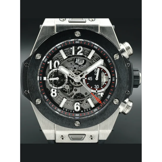 Hublot Big Bang Unico Titanium Ceramic 45mm 411.NM.1170.RX 210000013528 kol saati