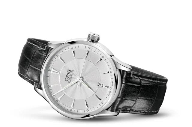 Oris Artelier Date 01 733 7591 4091-07 5 21 71FC kol saati