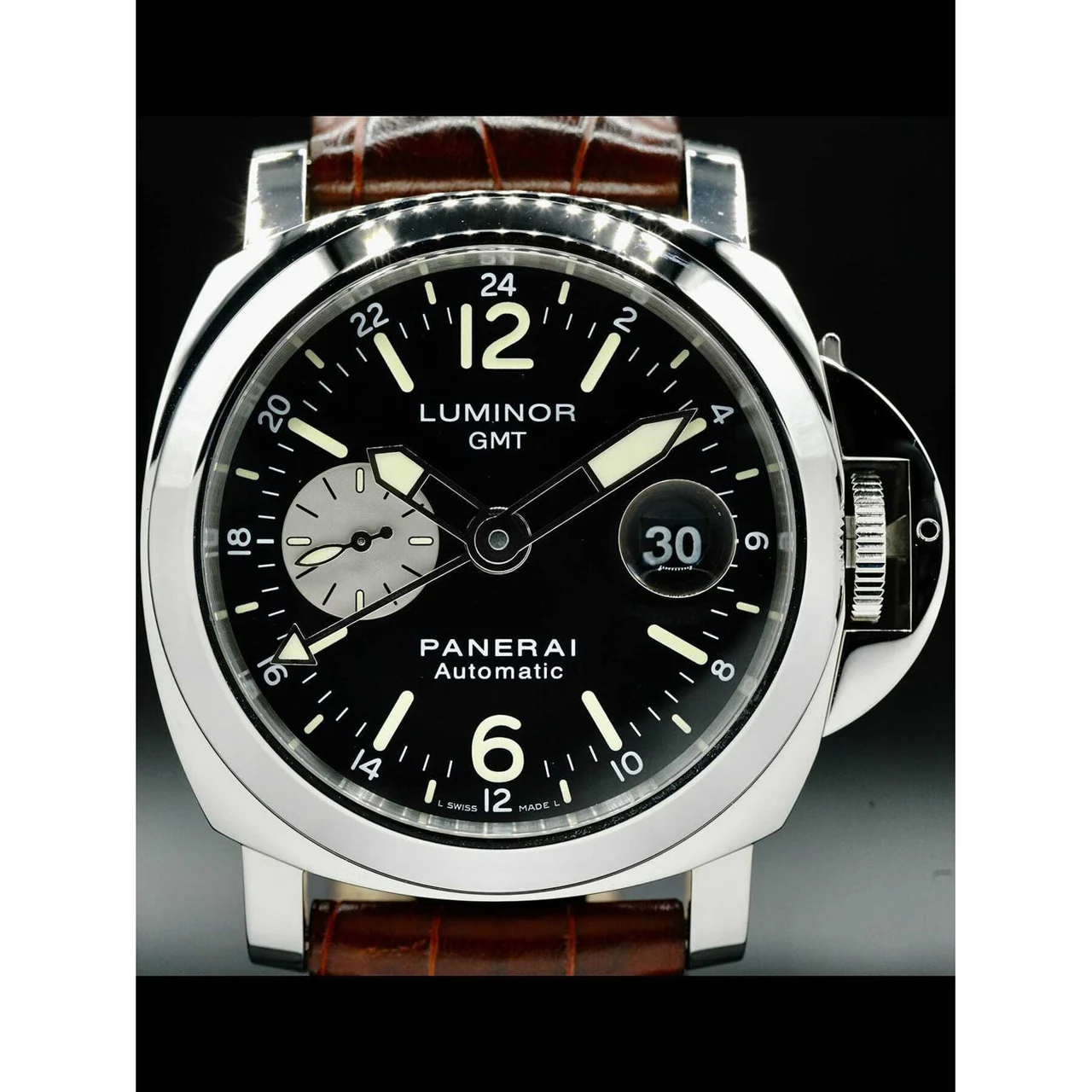 Panerai Luminor GMT Automatic Acciaio PAM00088 210000033617 44 mm kol saati
