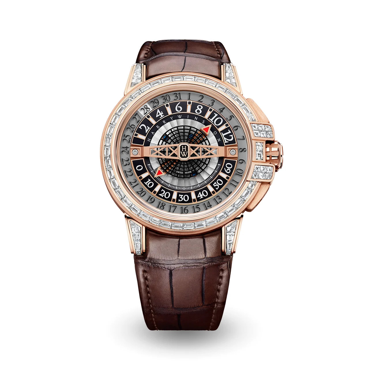 Harry Winston Ocean OCEAHR42RR002 42 mm kol saati