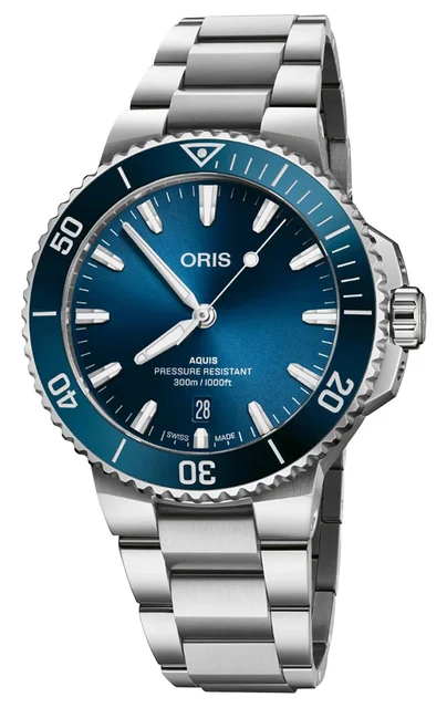 Oris Aquis 733 7787 4135-MB kol saati
