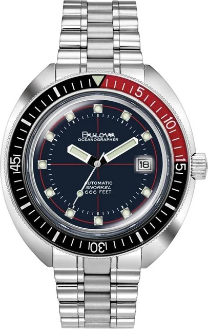 Bulova Archive Series Oceanographer GMT 98B320 kol saati