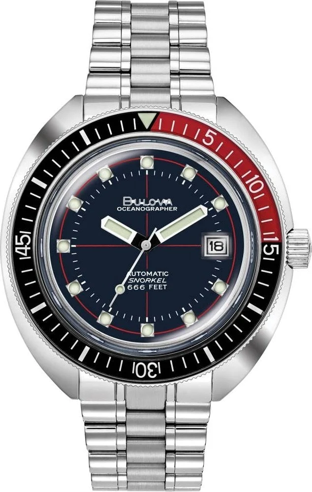 Bulova Archive Series Oceanographer GMT 98B320 44 mm kol saati