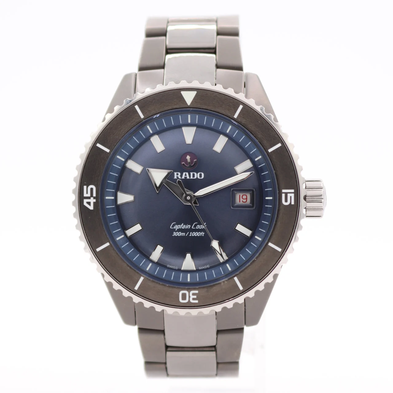 Rado Captain Cook 02192026102850 43 mm kol saati