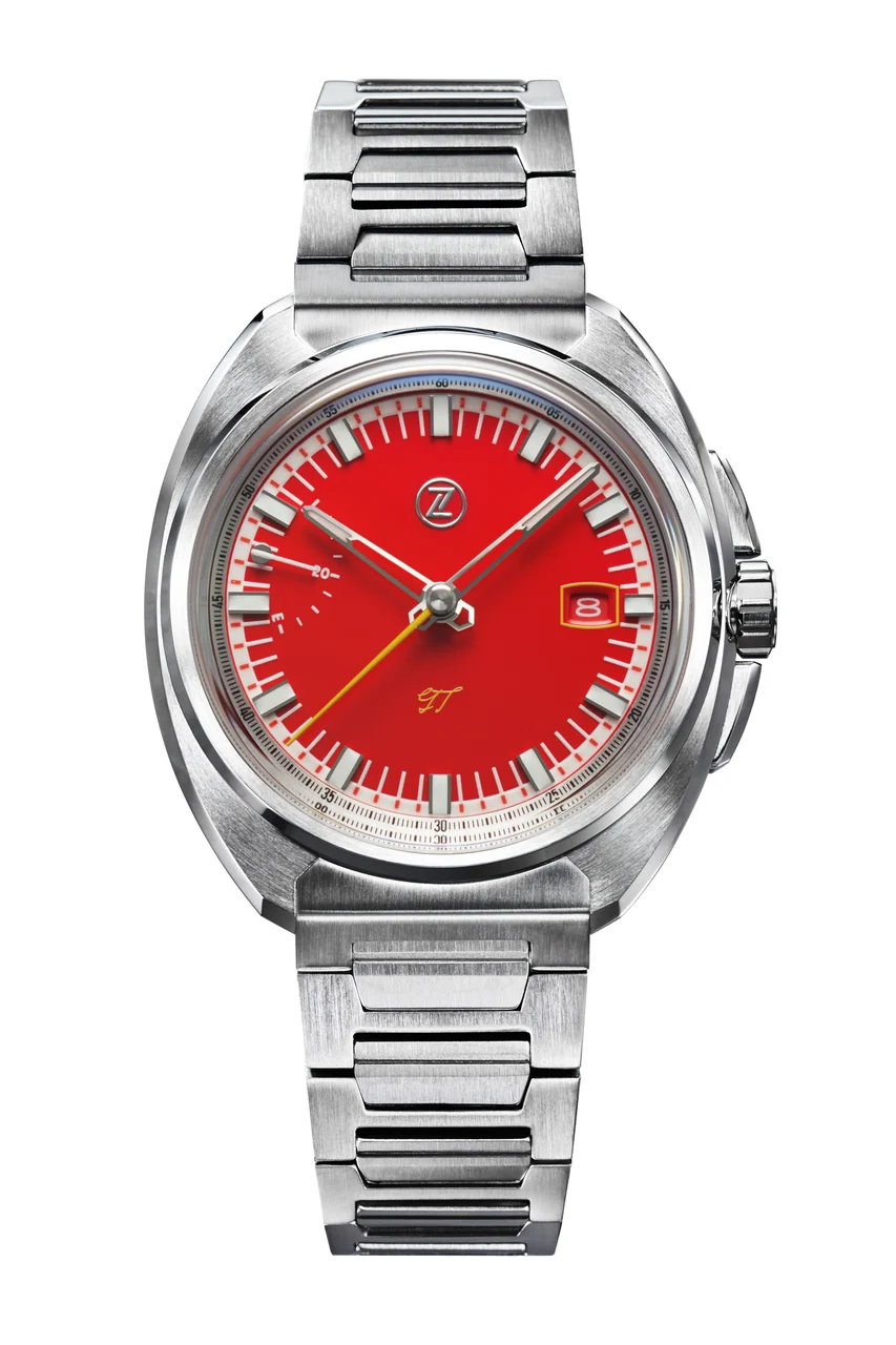 Zelos 'Rosso' GT 'Rosso' 40 mm kol saati
