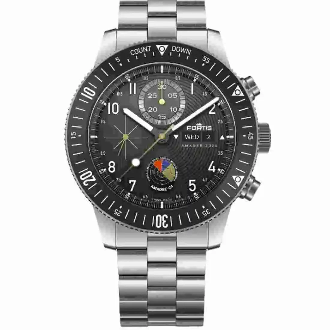 Fortis Novonaut 48855 42 mm kol saati