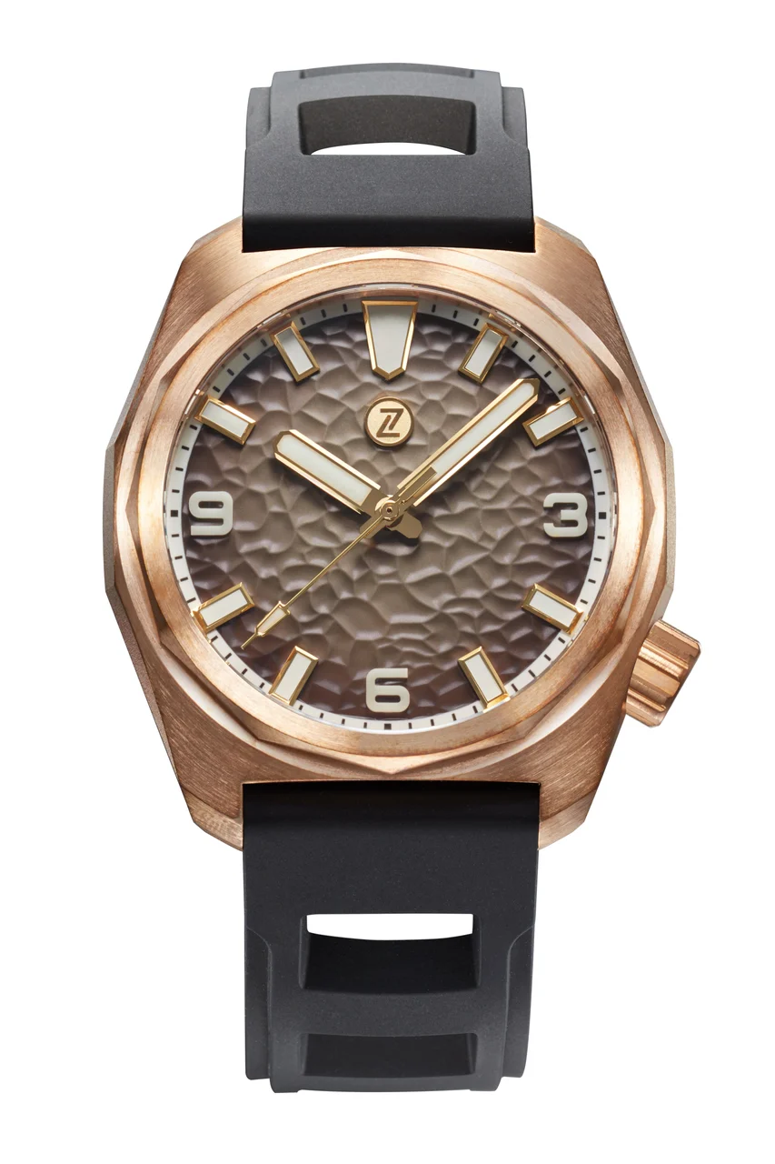 Zelos Hammerhead 43 Field Br 'Bedrock' Launch Special 43 mm kol saati