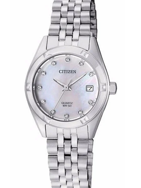 Citizen Dress Watch with with Mother of Pearl Dial #EU6050-59D kol saati