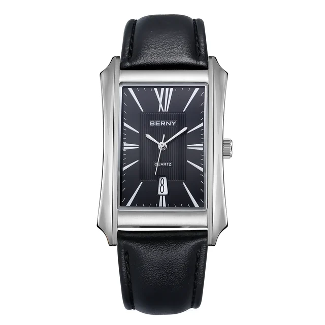 BERNY Men Quartz Business Dress Watch-2726M 2726M-A kol saati