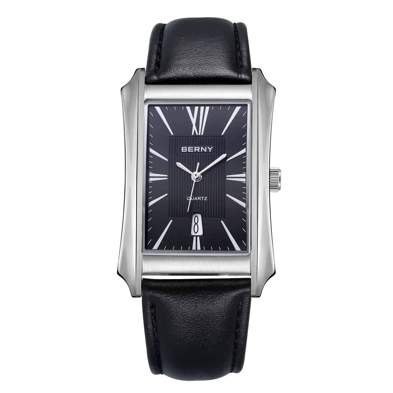 BERNY Men Quartz Business Dress Watch-2726M 2726M-A kol saati