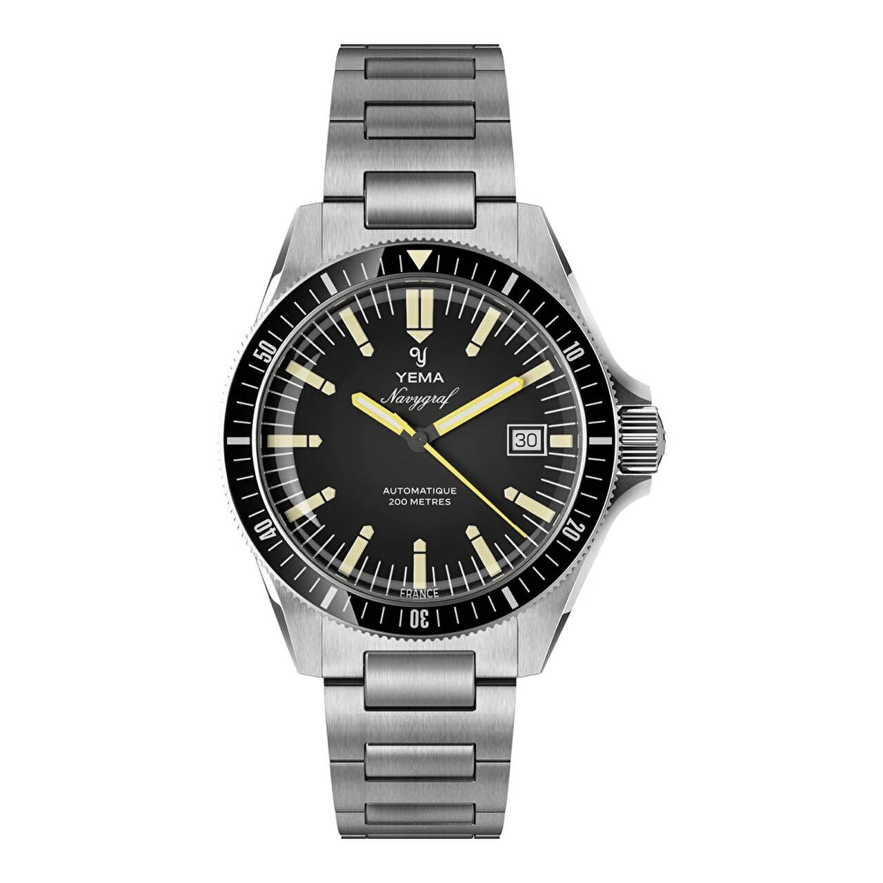 Yema Navygraf Heritage YNAV25-AM 39 mm kol saati