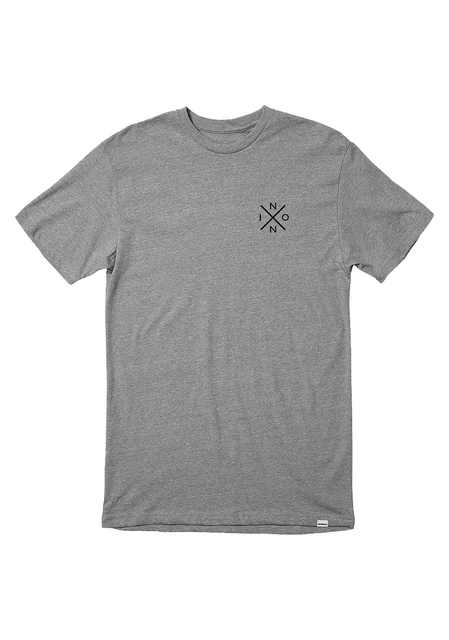 Nixon US Spot T-Shirt - Dark Heather Gray S2889-1447-02 kol saati