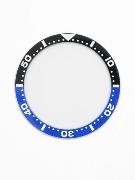 Islander "Batman" Ceramic Luminous Bezel Insert for Seiko SKX013 #C17 kol saati