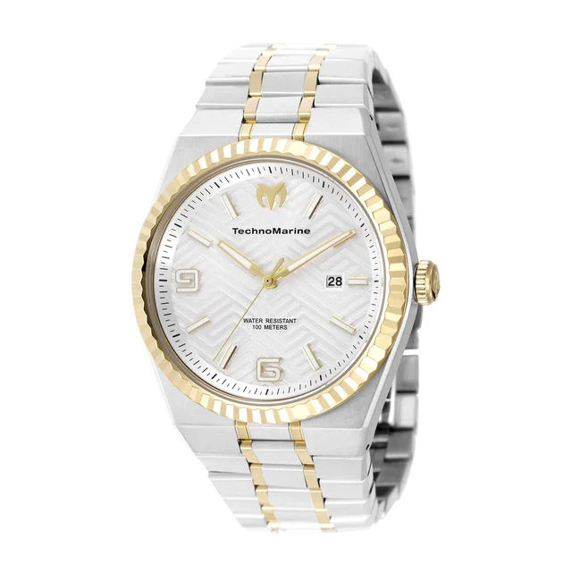 Technomarine TERRA NOVA Watch - 42mm. Gold. Steel (TM-225058) kol saati