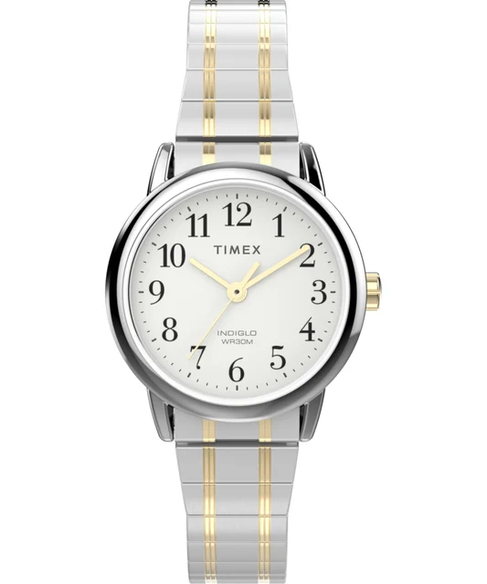 Timex Easy Reader 25mm Stainless Steel Expansion Band Watch TW2W52500 kol saati