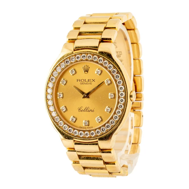 Rolex Cellini 6663 18k Yellow Gold kol saati