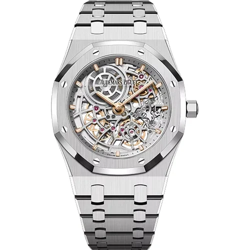 Audemars Piguet "Jumbo" Extra-Thin Openworked "50th Anniversary" 16204ST.OO.1240ST.01 kol