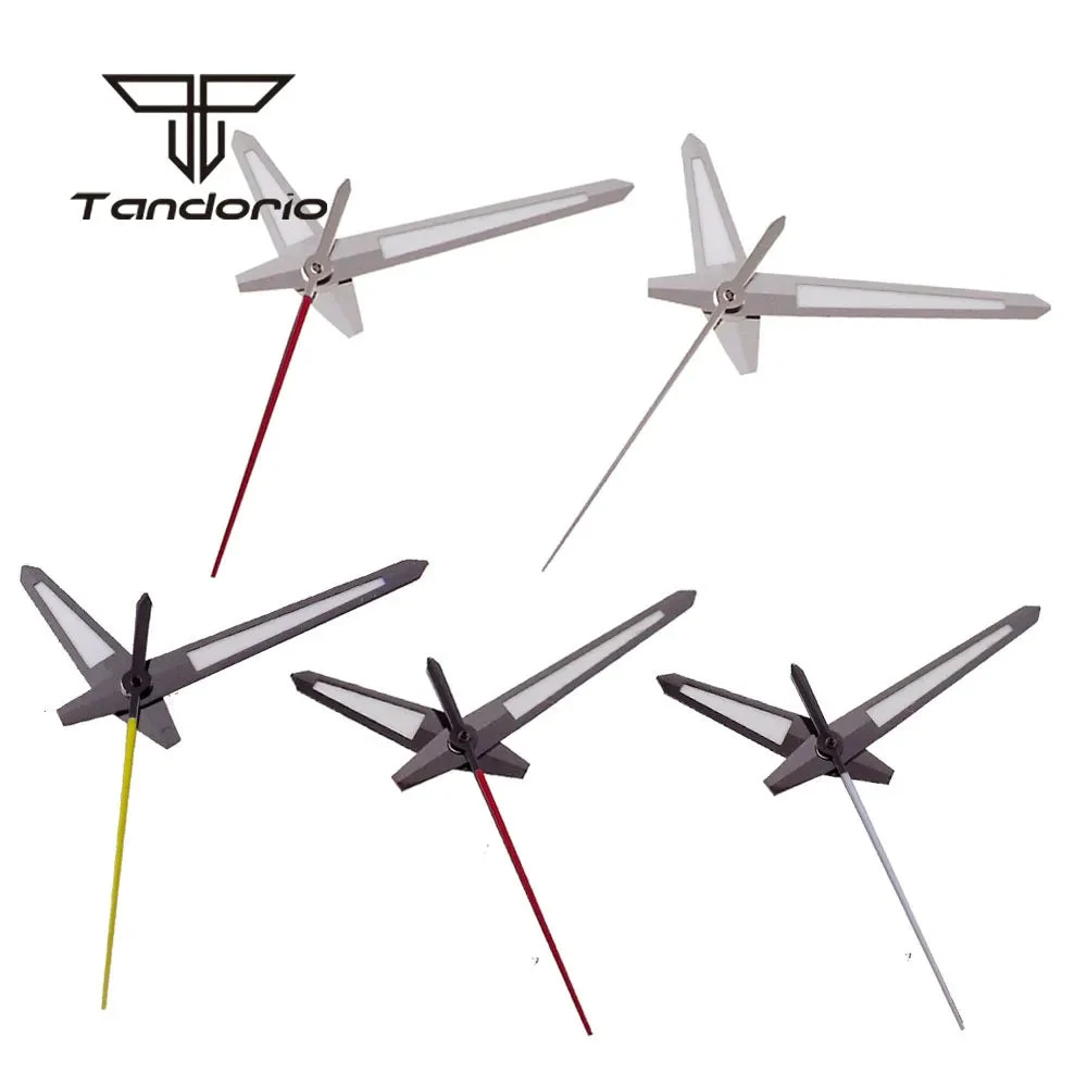 Tandorio Fit for NH35 NH36 7s26 7s36 7s25 Automatic Movement Luminous Watch Hands Pointers Accessories Spare Parts Replacement 14:201659817#NO.1 kol saati