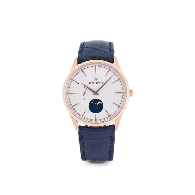 Zenith ZENITH, REF. 18.3100.692/01.C922, ELITE MOONPHASE, 18K PINK GOLD kol saati