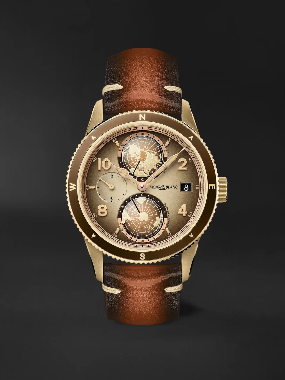 Montblanc Geosphere 128504 42 mm kol saati