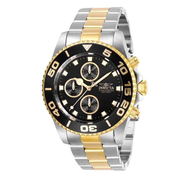 Invicta Connection Watch - 43mm. Steel. Gold (ZG-28691) kol saati