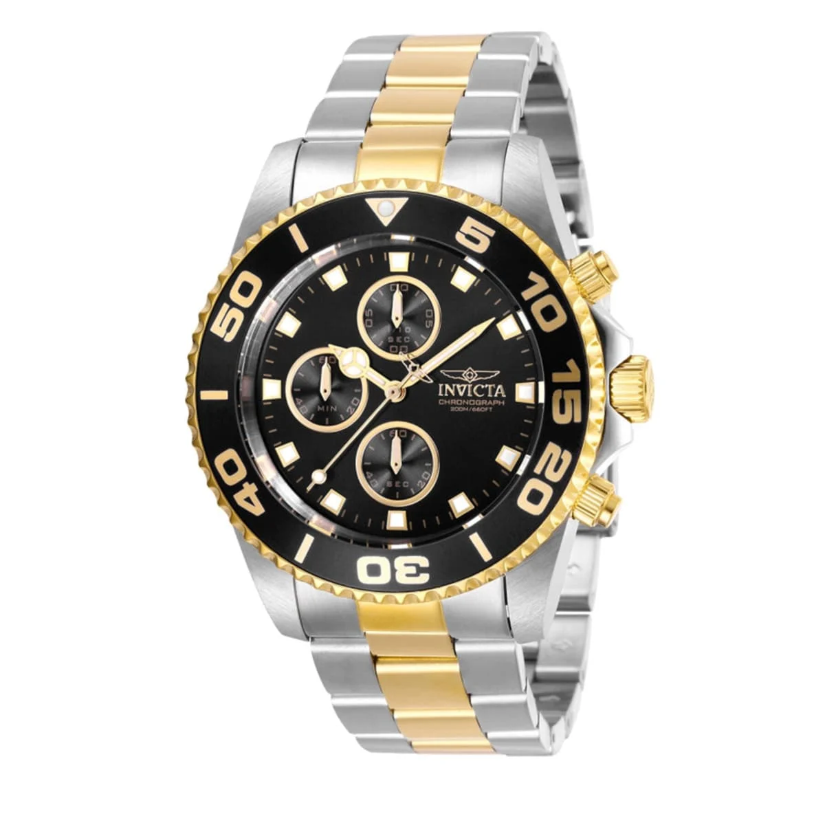 Invicta Connection Watch - 43mm. Steel. Gold (ZG-28691) 43 mm kol saati