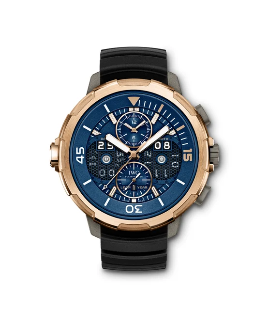 IWC Aquatimer Perpetual Calendar Digital Date Month IW379402 kol saati