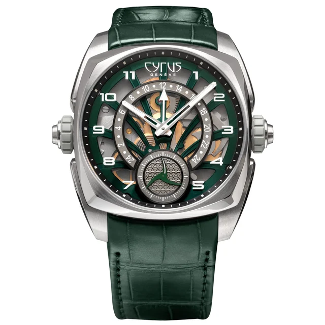 Cyrus Klepcys GMT Ocean Green 539.507.TTA.C kol saati