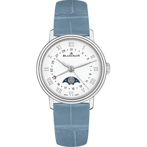 Blancpain Villeret Quantième Phases de Lune 6106 1127 95A 29.2 mm kol saati