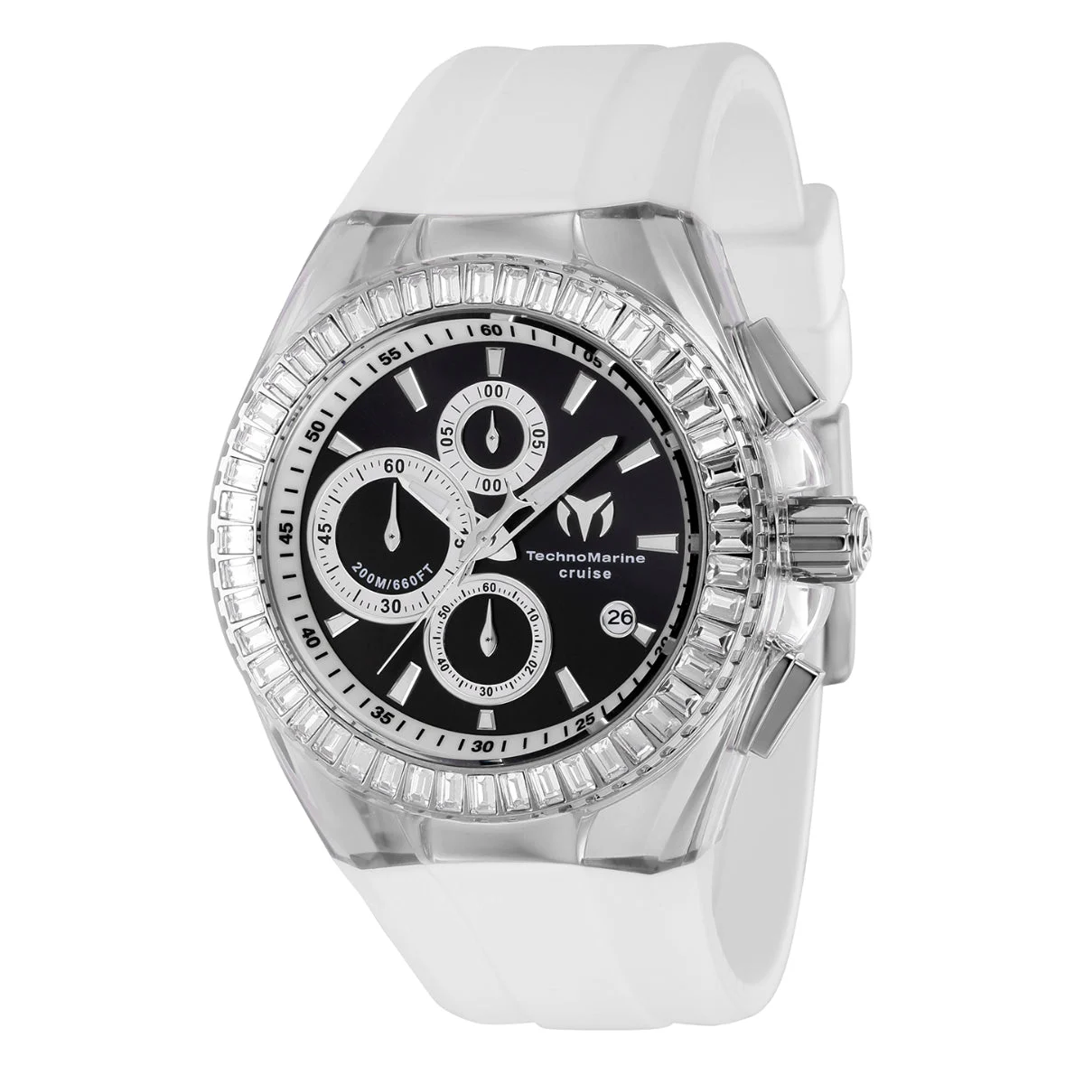 Technomarine Cruise Original Watch - 45mm, White (ZG-TM-121147) 45 mm kol saati