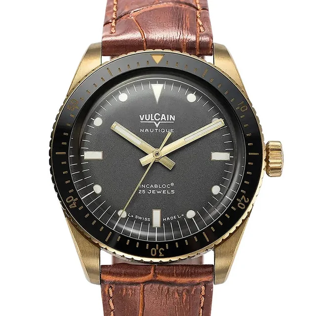 Vulcain Skindiver Nautique 42907 kol saati