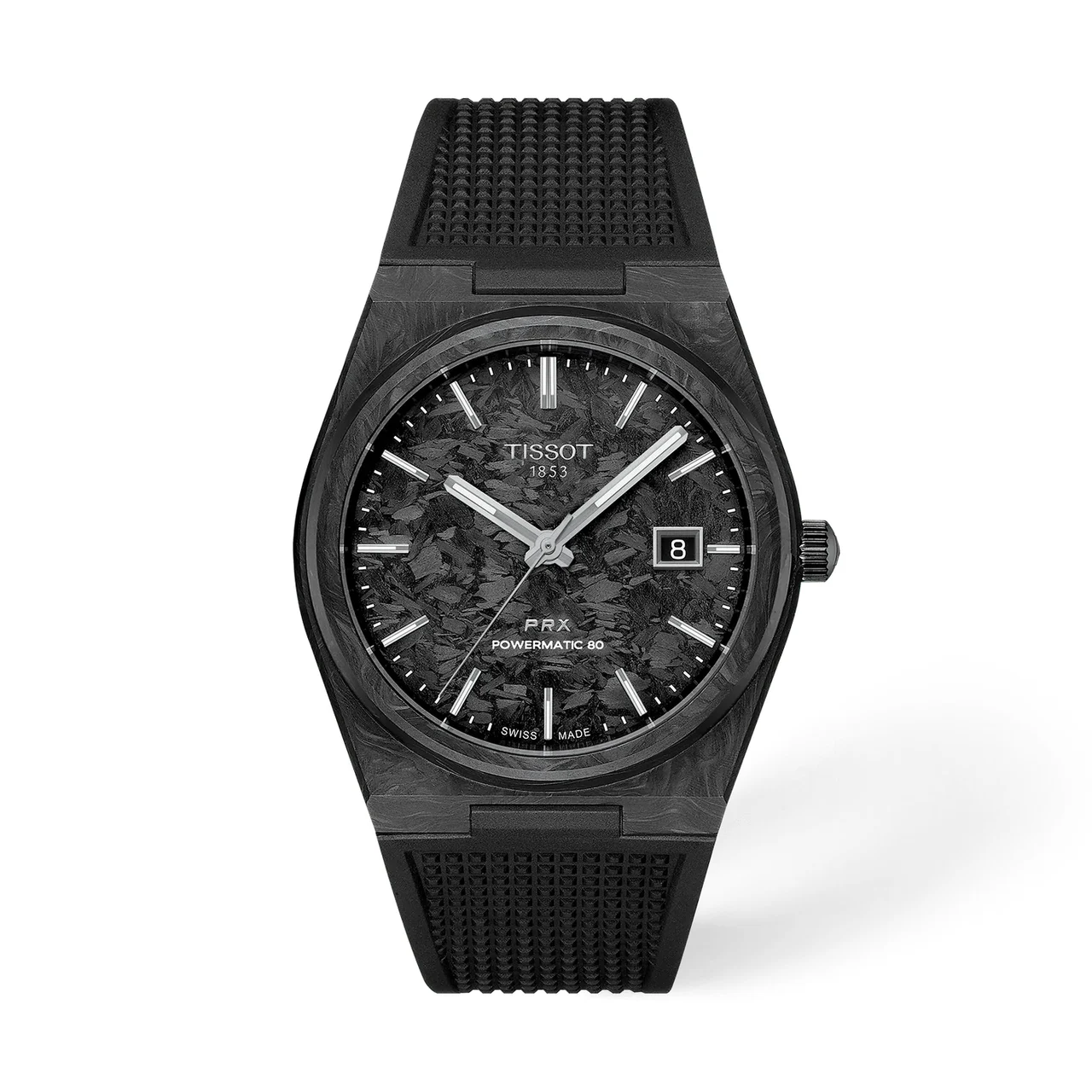 Tissot PRX Carbon 40.5mm T1379079720100 40.5 mm kol saati