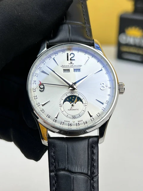 Jaeger-Lecoultre JLC Master Calendar White Dial 39mm kol saati
