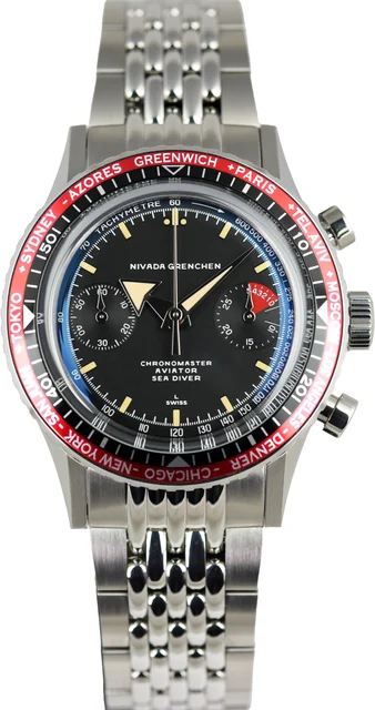 Nivada Grenchen Chronomaster PRE1421 kol saati