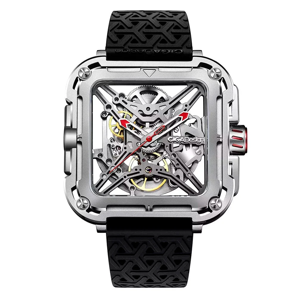 CIGA Design Gorilla X011-SISI-W25BK 44 mm kol saati