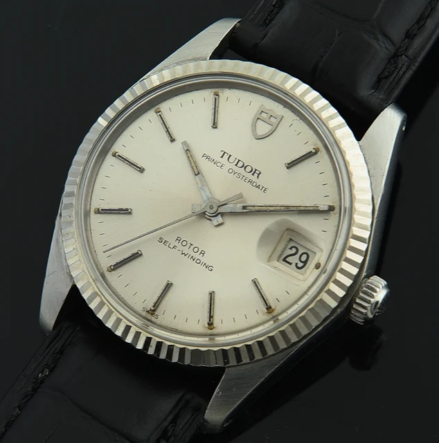 Tudor Prince Oysterdate White Gold Bezel kol saati