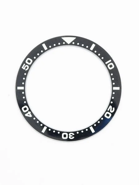 Islander Black Ceramic Luminous Bezel Insert for Seiko Turtle Watches #C10 kol saati