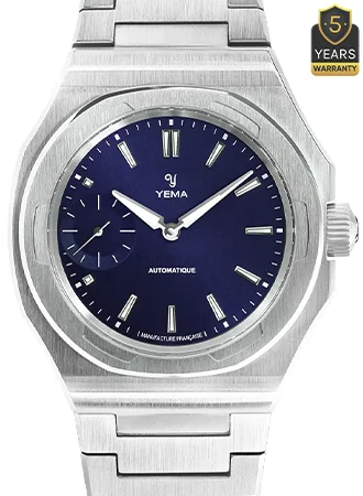 Yema Wristmaster Slim Small Seconds CMM.29 Blue 76.26.29.05.SN.M/YM kol saati