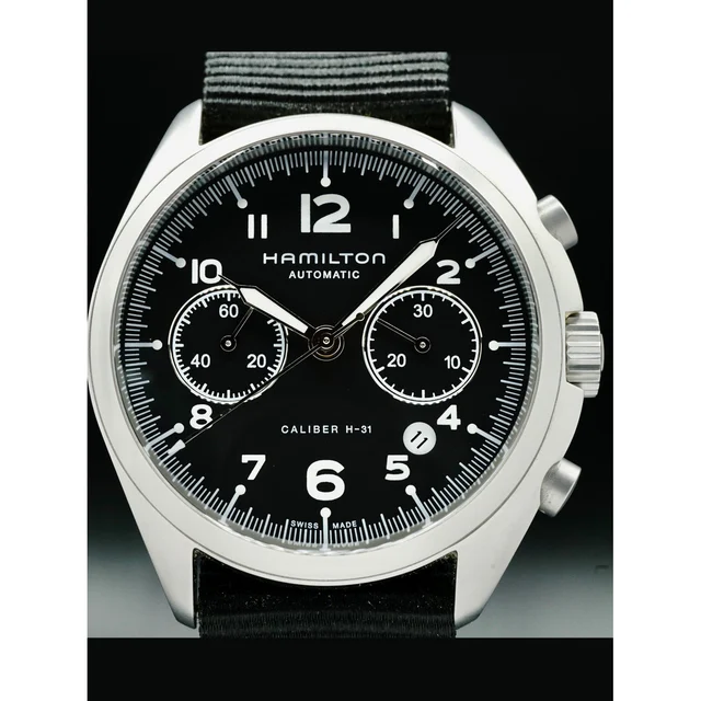 Hamilton Khaki Pilot Pioneer Auto Chrono H76456435 210000014799 kol saati