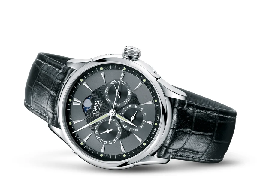 Oris Artelier Complication 2007 01 581 7592 4054-07 5 21 71FC 40 mm kol saati