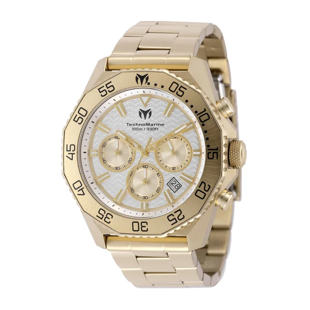 Technomarine Mare Vivo Watch - 44mm. Gold (TM-225083) kol saati