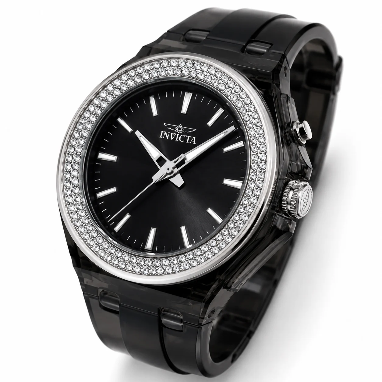 Invicta Celestial Watch - 45mm, Black (70307) 45 mm kol saati