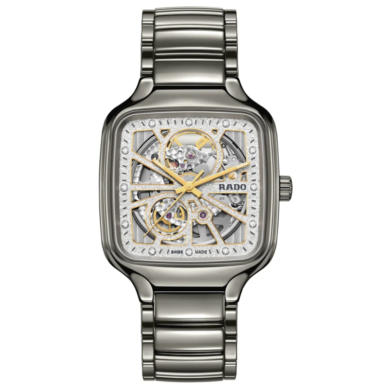 Rado True Square Automatic Open Heart Sparkling R27083722 38 mm kol saati