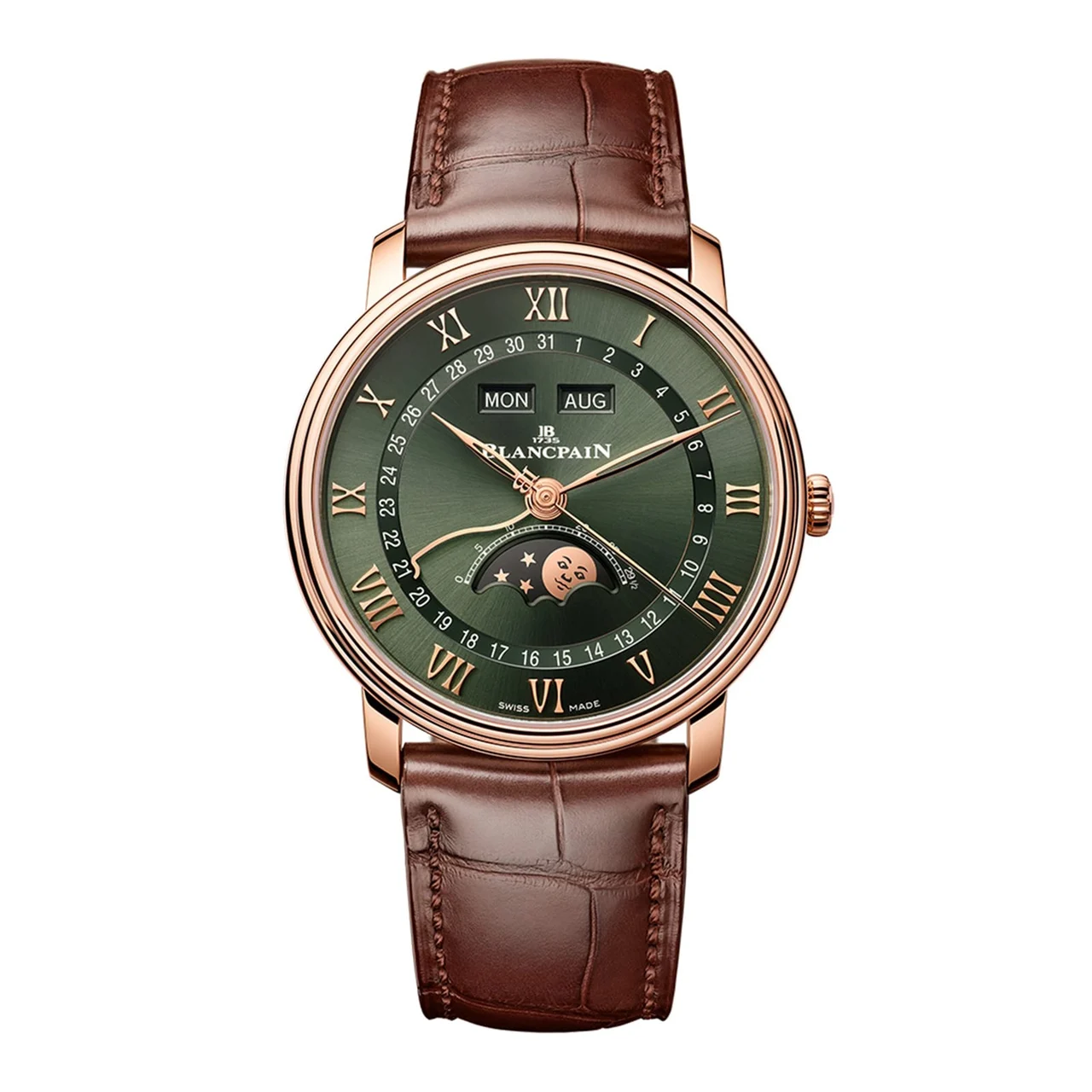 Blancpain Villeret 17480456 40 mm kol saati